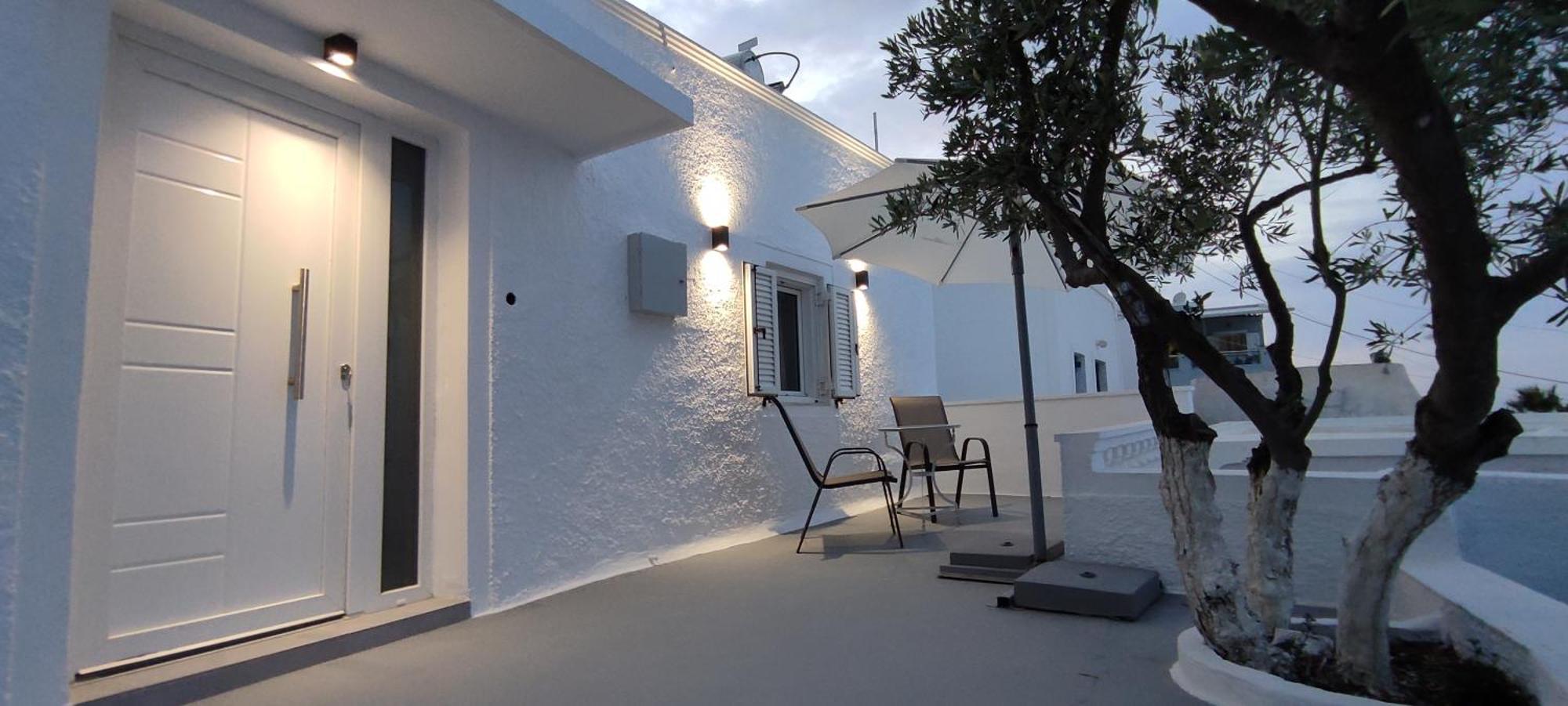 V&N Villa Santorini Fira  Exterior foto